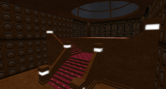 PRIMitive TARDIS - Wood Room Library