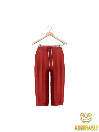 Admirable- Lounge Pants (Red)