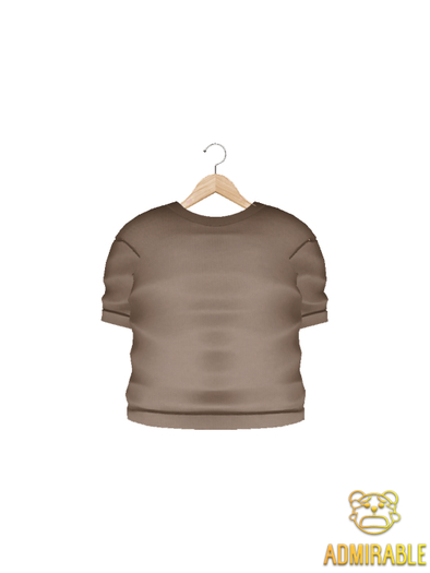Admirable- Regular Tee (Taupe)
