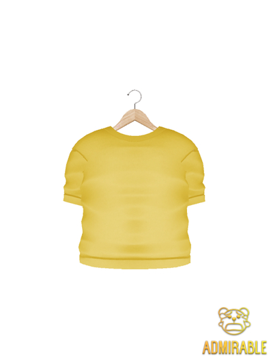 Admirable- Regular Tee (Yellow)
