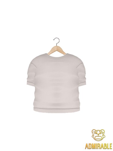 Admirable- Regular Tee (White)