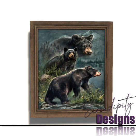 Serendipity Designs - Kalispell Black Bears Print [WEAR ME]