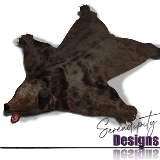 Serendipity Designs - Kalispell Bear Skin Rug [WEAR ME]