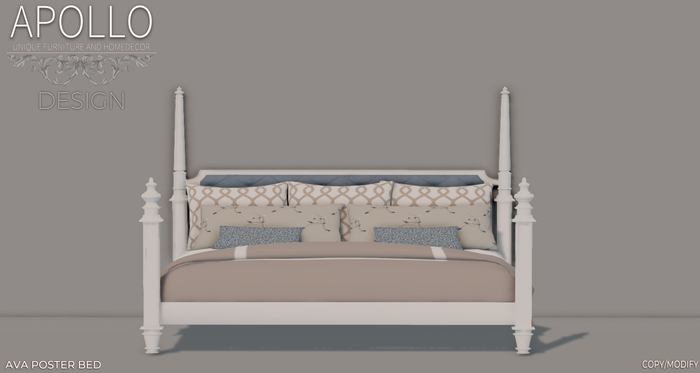 [Apollo Design]  Ava Poster Bed PG