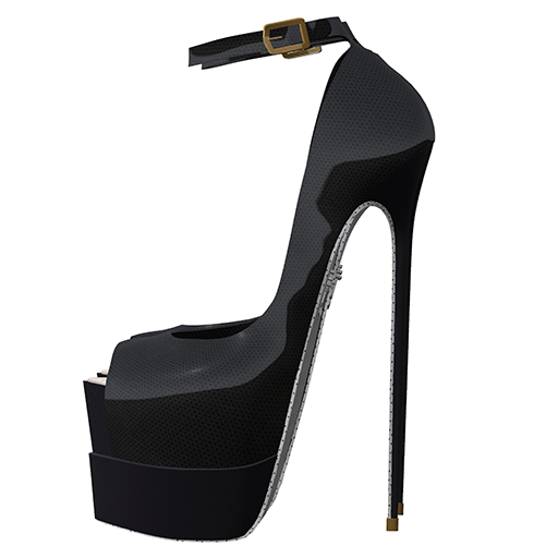 AXE-SHOES KUPRA-LEATHER PERFORATED BALCK WHITE