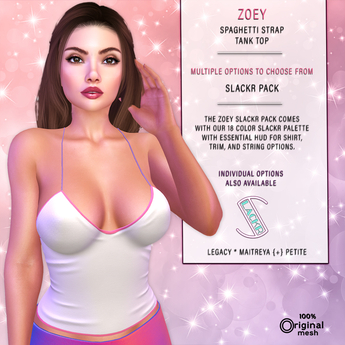 Second Life Marketplace - -Slackr :: Zoey {Gray}