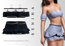 Seniha. Avril Set // Dark Blue
