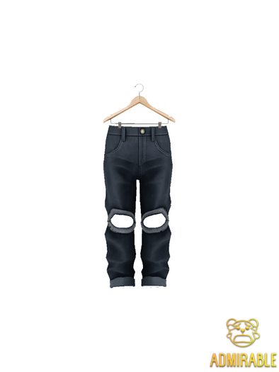 Admirable- Ripped Jeans (Dark)