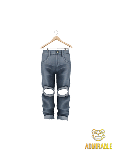 Admirable- Ripped Jeans (Medium)