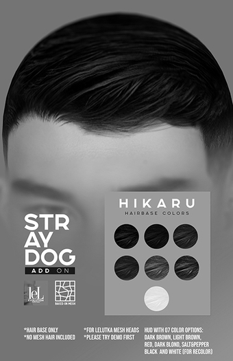 *DEMO* STRAY DOG - Hikaru Hairbase [LELUTKA]