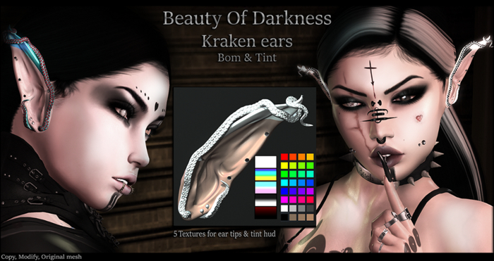 .:BoD:. Kraken Bom & Tint ears