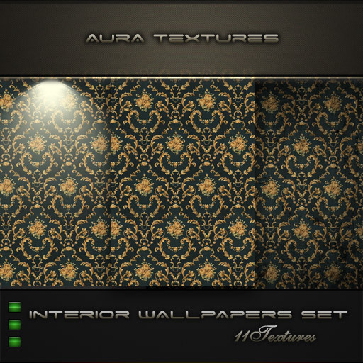 ***Aura***Interior Wallpapers Set