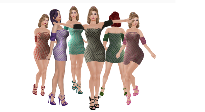 OffShoulderPencilPartyDress - DEMO