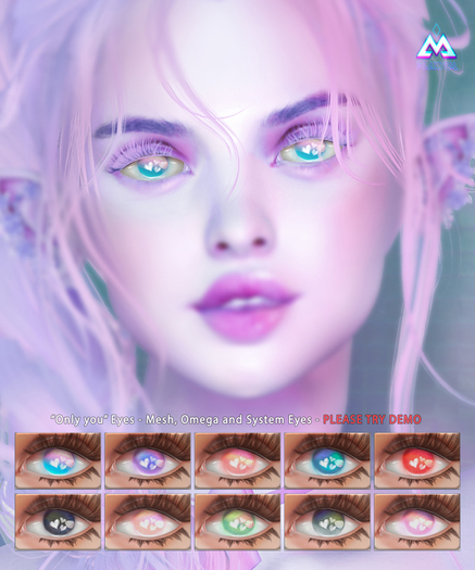 NEW LIMITED TIME PROMO!! BLAXIUM -Only you Eyes- Mesh/Omega/BOM