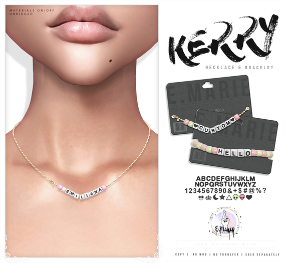 e.marie // Kerry Set - Fatpack (wear to unpack)