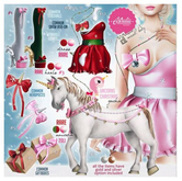 Astralia - Unicorns Christmas (Red Stockings) Maitreya