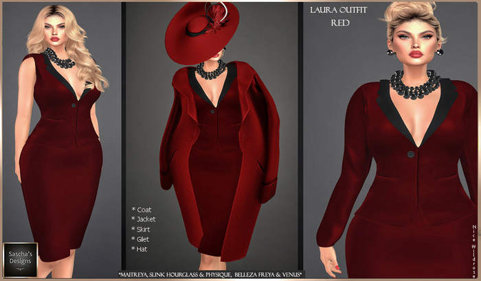 SAS - Laura Red Outfit (MB)