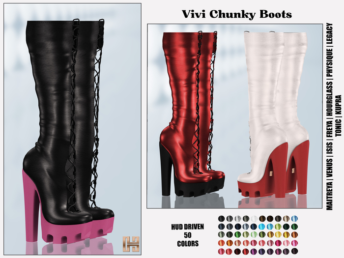 [hh] Vivi Chunky Boots