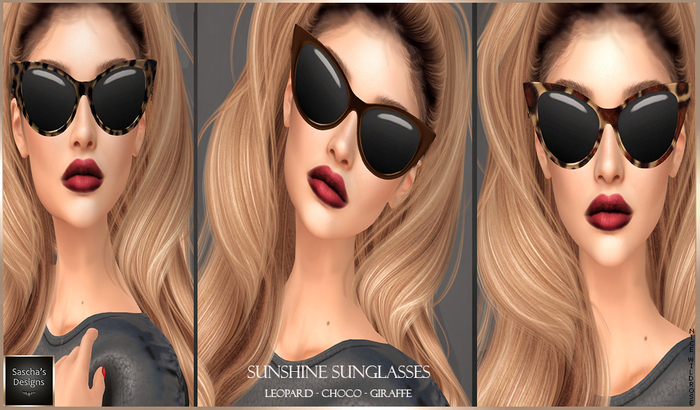 SAS - Sunshine Sunglasses Leopard - Choco - Giraffe 
