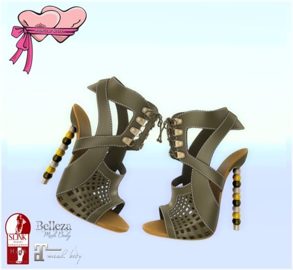 .Princess Stuff. [Checkmate Heels] *Sage Pearls*_add