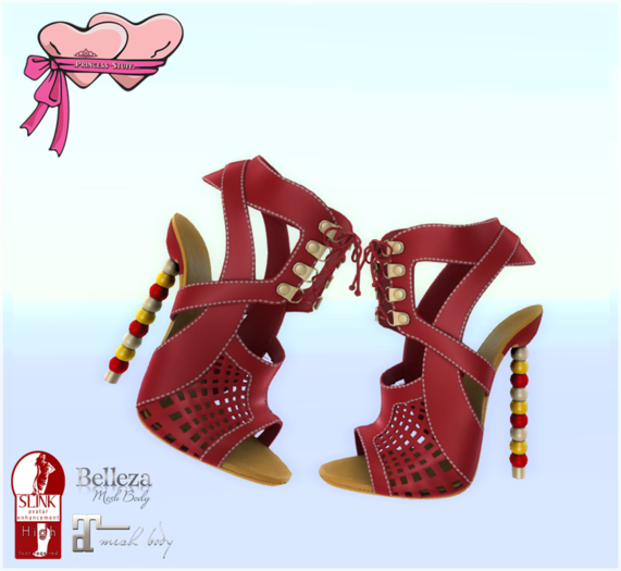 .Princess Stuff. [Checkmate Heels] *Red Pearls*_add