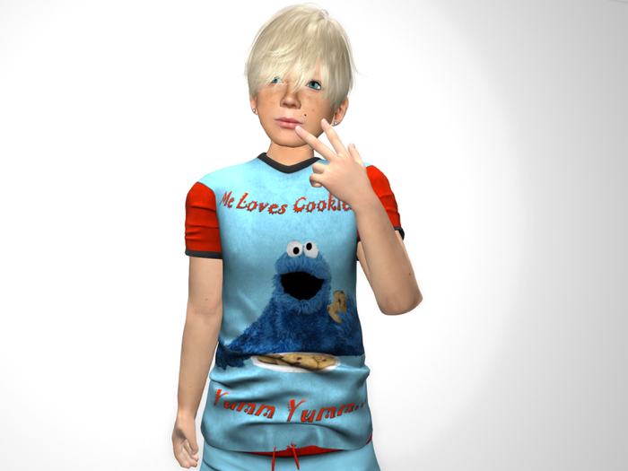 Flex Shirt Cookie Monster