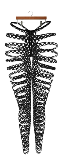 DEMO Hollyhood Fishnet Pants - 8 Textures KUPRA