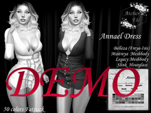 *DEMO* {AE} -Annael Dress Maitreya Legacy Freya Isis Slink Hg