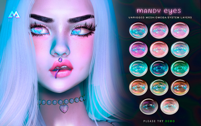 NEW LIMITED TIME PROMO!!! BLAXIUM -Mandy Eyes- add me to unpack