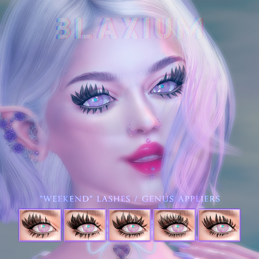 NEW LIMITED TIME PROMO! BLAXIUM -Weekend Lashes- Genus Appliers