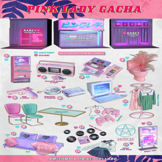 AMI:HAI - Pink Lady GACHA - 3
