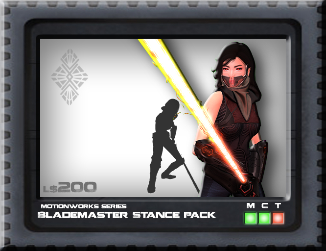 [CrashD] Blademaster Stance Pack (attachable box)