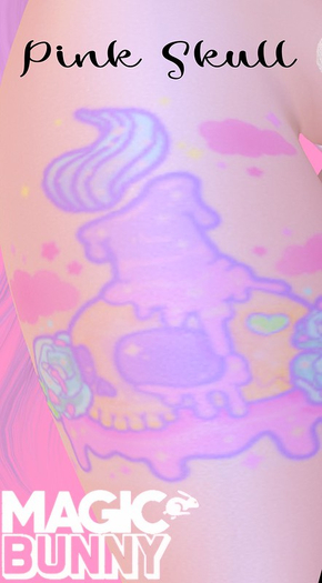 *~Magic Bunny~* - Pink Skull (B.O.M)