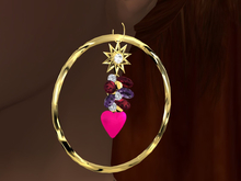 TM Trinket Hoop Earrings - Color Change - Resize - Brightness