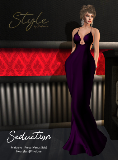 Style by Rafaela Seduction Purple Gown 