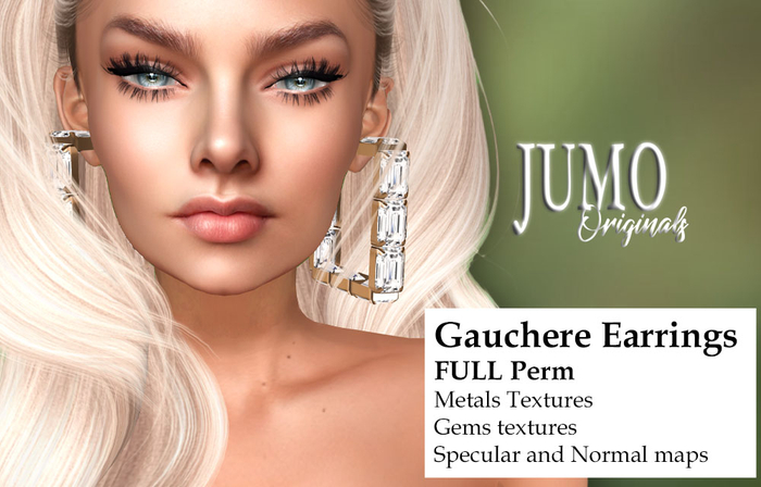 JUMO Originals - GAUCHERE Earrings - Full Perm