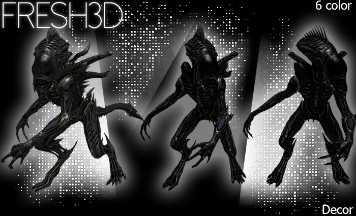 FRESH3D Space Monster