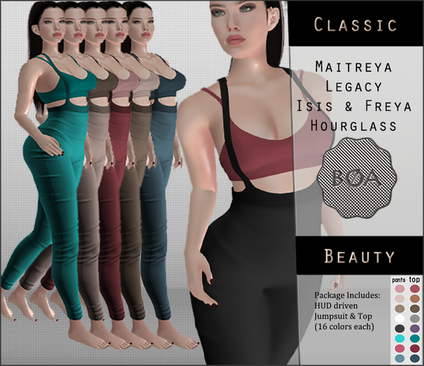 BoA Design Basic Jumpsuit with HUD