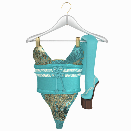 -:zk:- Meng Body&Shoes Turquoise-Add me