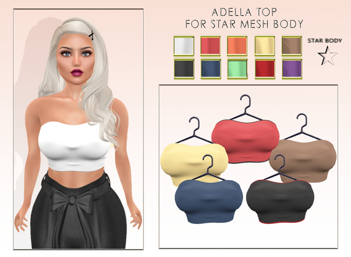 Infinity: Adella Top  For Star Body  DEMO