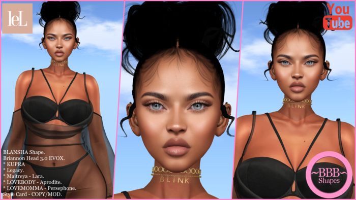 ~BBB~ BLANSHA Shape - LeL -  Briannon Head 3.0 EVOX