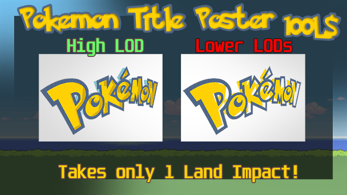 [KD] Pocket Monster Title Poster