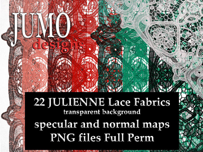 JUMO - 22 JULIENNE Lace Textures - SEAMLESS Full Perm