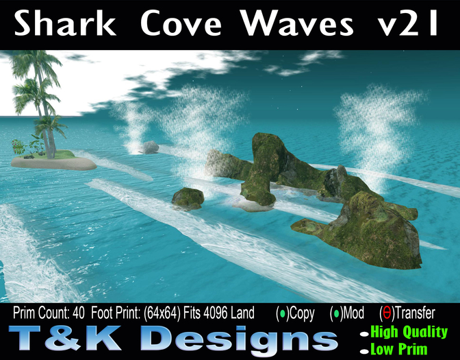 Off-Sim Waves 4 v21 Mesh(64x64)40PCM599 T&K Designs