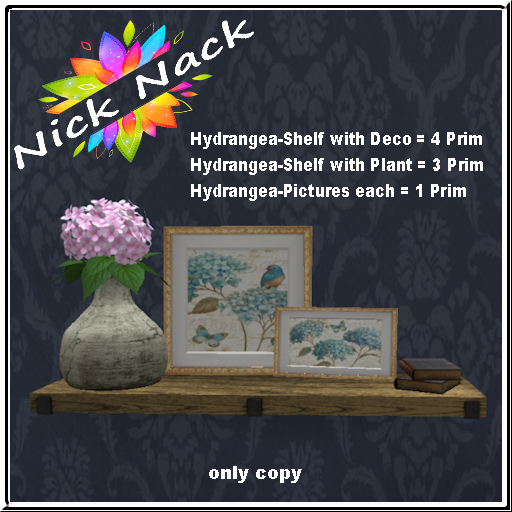 Hydrangea Shelf_pink-light wood