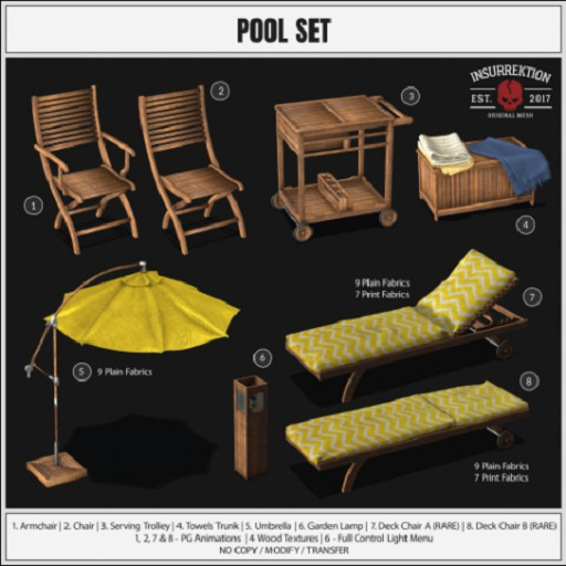 [IK] Pool Set - 04. Towels Trunk - COMMON