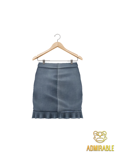 Admirable- Ruffle Skirt (Medium)
