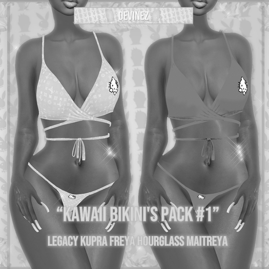 DEVINEZ - "Kawaii Bikini's Pack" DEMO (Add to unpack)