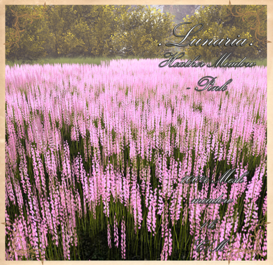 .Lunaria. Heather Meadow - Pink 