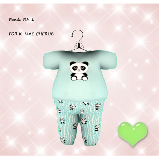 *HEB*Panda PJs 1
